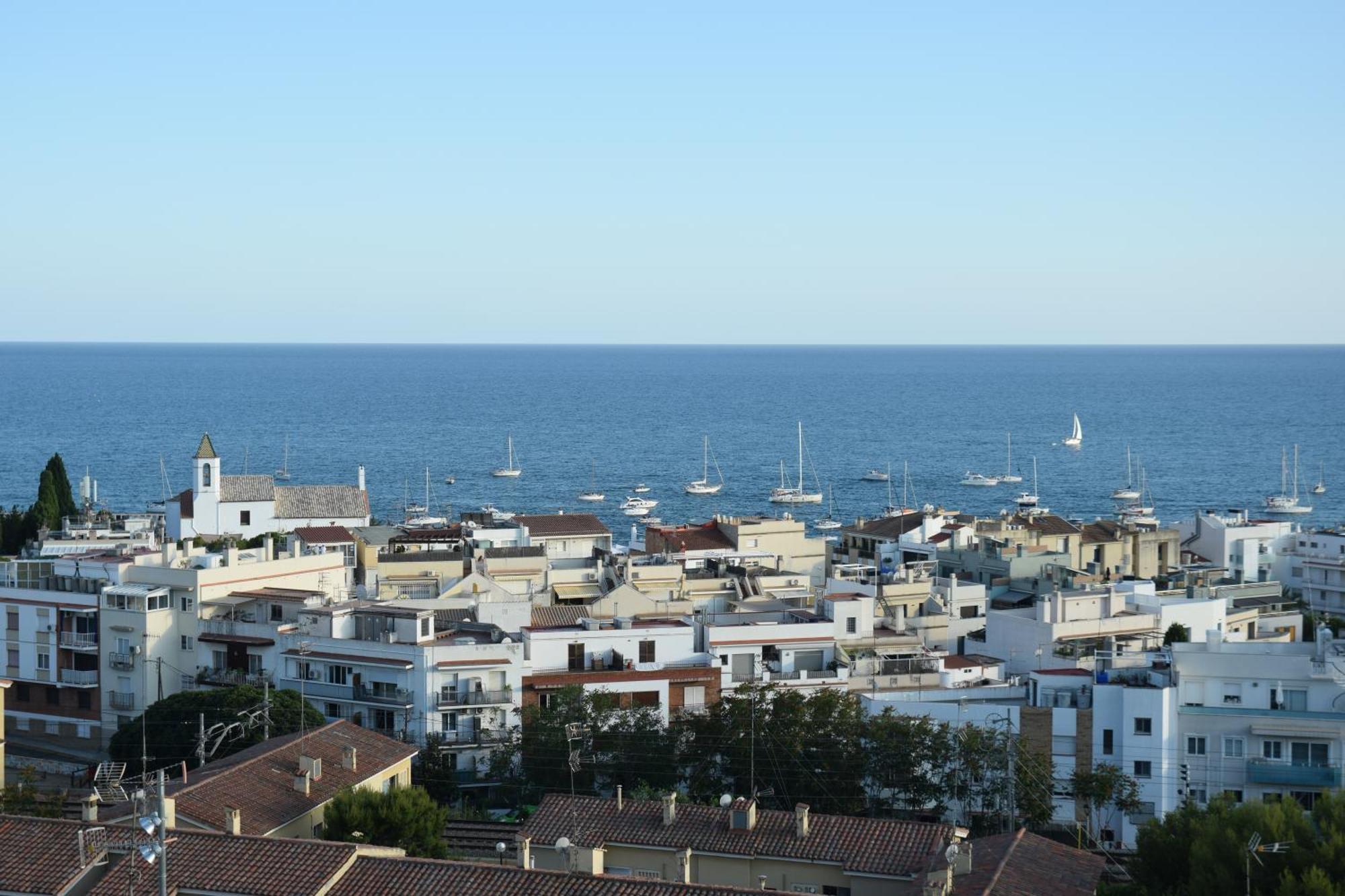 Apartamento Marinero, Vistas Impresionantes. Sitges Bagian luar foto