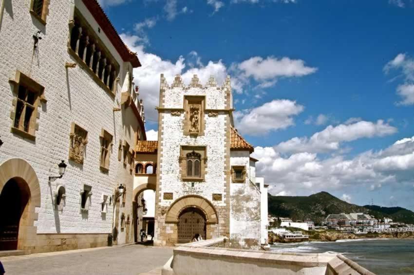 Apartamento Marinero, Vistas Impresionantes. Sitges Bagian luar foto