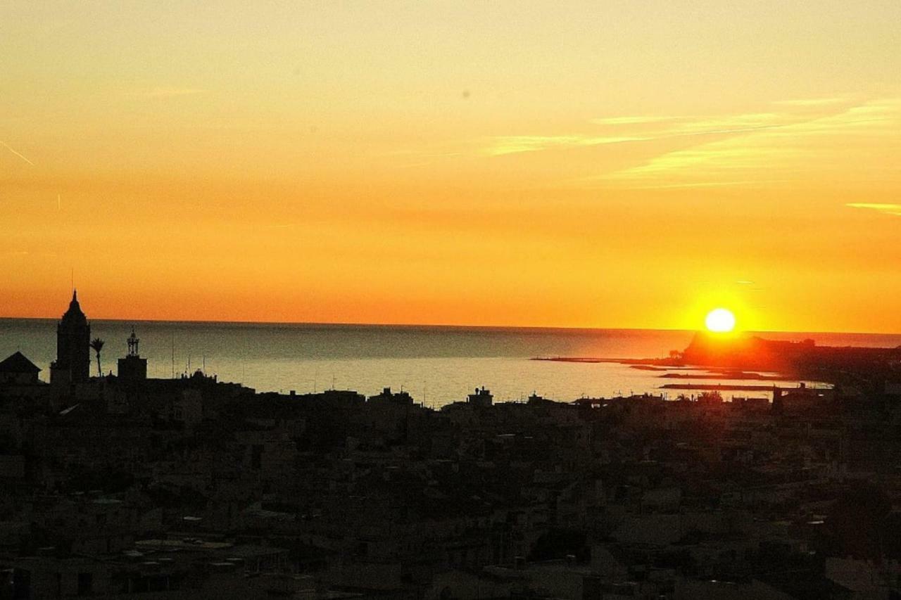 Apartamento Marinero, Vistas Impresionantes. Sitges Bagian luar foto